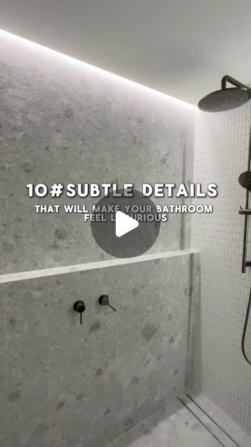 The Bathroom Guide on Instagram: "10 TIPS 👇🏼

🚀P.S If you want to learn how to create your own bathroom design using our structured design workflow methods… you’ll love our FREE 8 step video lesson design mini course!

💬 Comment “Mini” to get access now!

The smallest details are what can make or break a bathroom renovation 🙌

Installing even just a handful of these 10 x design features can elevate your bathroom!

Here are some subtle details that will make your bathroom feel luxurious 👇🏼

1️⃣ Epoxy Mitred edges 
2️⃣ Level transitions
3️⃣ bevelled finger pull vanities 
4️⃣ Rain head showers 
5️⃣ LED feature lighting 
6️⃣ Wall hung vanities 
7️⃣ Tile insert drains 
8️⃣ Textured tiles
9️⃣ Free standing baths 
🔟 Wall mounted basin taps

See if you can include any of these in your next Washroom Ideas, Textured Tiles, Feature Lighting, Rain Head, X Design, Wall Mounted Basins, Finger Pull, Structured Design, Bath Ideas