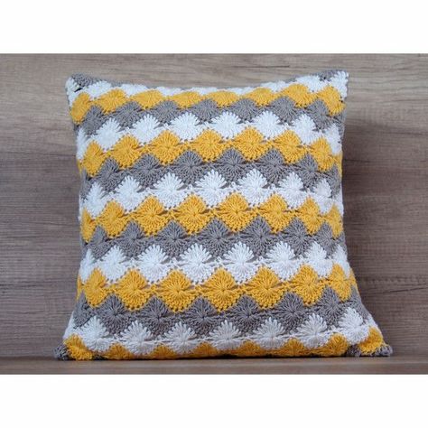 How To Make Chunky Crochet Cushion Cover Free Pattern ||Easy Crochet Cushion Tutorial https://youtu.be/94UG8RZCTAk in this video we are going to learn about Crochet Cushion Cover. how to make at home easy with step by step and very attractive and amazing complete tutorial about (Cushion Cover pattern) #EasyCrochetCushioncover #Howtocrochet #crochetcushionl @Coste Crocheting Please subscribe my channels and don't forget visit my website that's link is below my website free patterns http: Cute Crochet Pillow, Crochet Pillow Cases, Striped Sofa, Crochet Cushion Cover, Crochet Scarf Pattern Free, Summer Pillows, Crochet Pillows, Cushion Cover Designs, Grey Throw Pillows