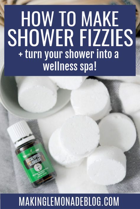 Essential Oil Shower Steamers, Shower Steamers Diy, Shower Fizzies, Diy Essential Oil Recipes, Winter Wellness, Young Living Essential Oils Recipes, Diy Kosmetik, Bath Bomb Recipes, Essential Oil Blends Recipes