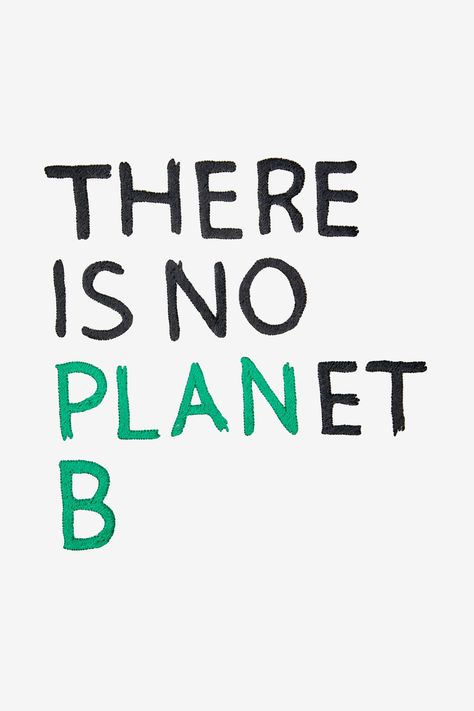 There Is No Planet B - DMC Planets Quote, Decorated Tote Bags, There Is No Planet B, Free Embroidery Patterns, No Planet B, Banana Pattern, Monkey Pattern, Novelty Yarn, Poppy Pattern