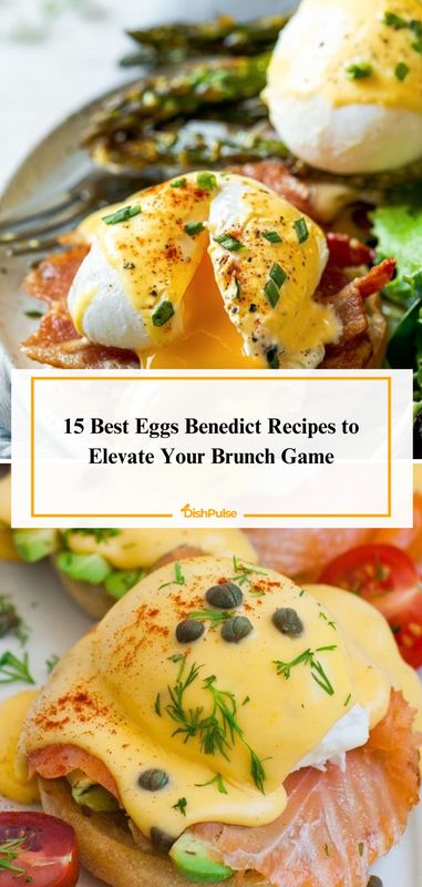 Elevate your brunch game with the 15 Best Eggs Benedict Recipes! 🍳🥓 


#EggsBenedict #BrunchIdeas #EggRecipes #BreakfastFavorites #DishPulse 𝗟𝗼𝘃𝗲 𝗶𝘁? 𝗗𝗼𝘂𝗯𝗹𝗲 𝘁𝗮𝗽! Gourmet Eggs Benedict, Fancy Eggs Benedict, Eggs Benedict Ideas, Brisket Eggs Benedict, Decadent Breakfast Recipes, Fluffy Eggs For Sandwich, Fancy Egg Recipes, Eggs Benedict Recipes, Vegetarian Eggs Benedict