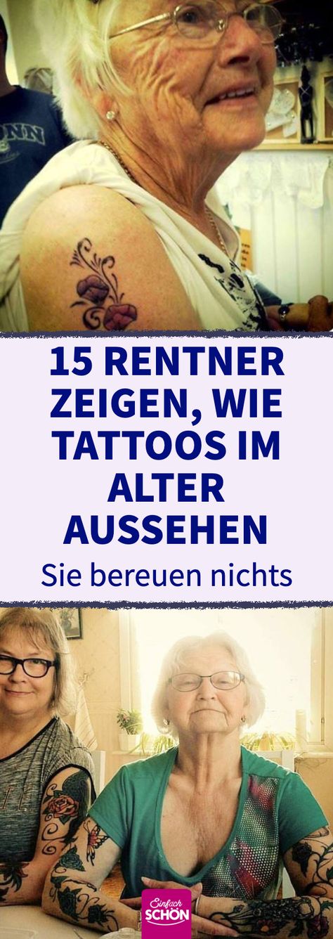 15 Rentner, die ihre Tattoos nicht bereuen Mama Tattoo Design, Tattoo Arm Frauen, Tattoo Wade, Mama Tattoos, Tattoo Frau, Mama Tattoo, Cat Brain, Monogram Tattoo, Geniale Tattoos