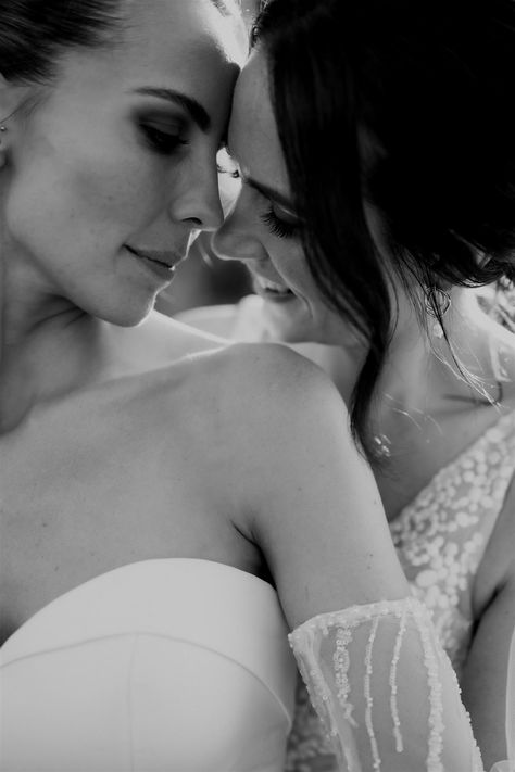 Lesbian Wedding Photography, Gay Wedding Photos, Yarra Valley Wedding, Queer Weddings, Wedding Couple Photos, Dark Wedding, Yarra Valley, Lgbtq Wedding, Melbourne Wedding