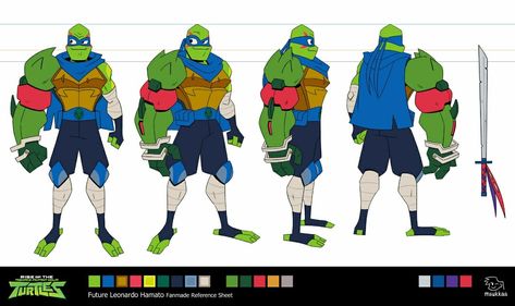 Автор: miiukkaa. Tumblr Rise Leo Reference, Leo Reference Rottmnt, Future Rottmnt Leo, Rottmnt Future Leo Reference, Rottmnt Art Reference, Leo Rottmnt References, Rottmnt Reference Sheet, Future Leonardo Rottmnt Fanart, Rotmnt Future Leo