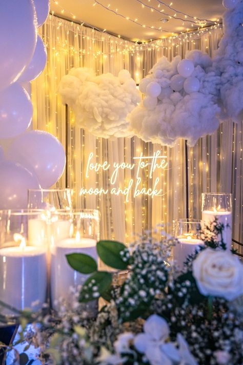 Cloud Centre Pieces, Cloud Event Decor, Cloud Engagement Party, In The Clouds Party Theme, Cloud 9 Homecoming, Cloud Wedding Decor, On Cloud Nine Prom Theme, On Cloud Nine Party Theme, Cloud Nine Baby Shower Theme Girl