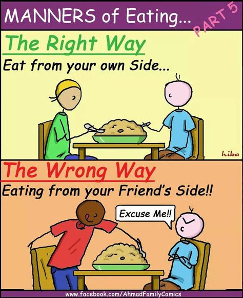 Manners of eating Manners In Islam, Eating Manners, Islamic Activities, Rules For Kids, Activity Sheets For Kids, Eating Food, Activity Sheets, Eat Right, Manners