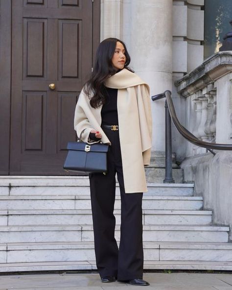 Go To Outfits, Trousers Women Outfit, Effortless Chic Outfits, Olivia Miller, Winter 23, Statement Jacket, Zara Outfit, Coat Outfits, Pretty Style