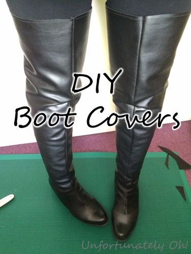 Recently I've been sewing cosplays for a future event, and realised, "Hey, if I take photos whilst I make this, I can post a tutorial!" Radical idea, huh? ;) So after a long (long long long) break, yo Farmer Costume, How To Make Boots, Yennefer Cosplay, Boots Diy, Pirate Boots, Costume Boots, Boot Covers, Costume Tutorial, Yennefer Of Vengerberg