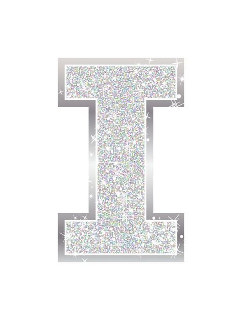 Glitter Letters, White Party, Alphabet, Glitter, Birthday