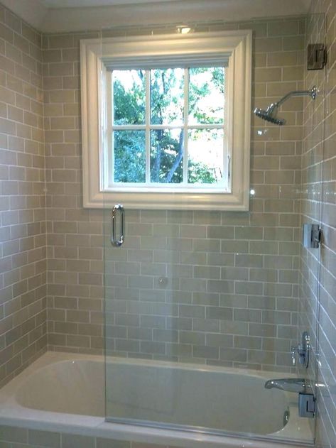 Interior Wall Window, Shower Windows Ideas, Bathroom Remodel Small Budget, Window Remodel, Window In Shower, Bathtub Tile, Tub Tile, Bathroom Remodel Tile, Bathroom Tub