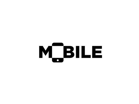 Mobile Logo / Wordmark by Aditya Chhatrala #Design Popular #Dribbble #shots Mobile Logo Design Graphics, Mobile Logo Design Ideas, Cool Logo Design Creative, Mobile Logo Design, Phone Logo Design, Together Logo Design, Mobile Phone Logo, Logo Wordmark, News Logo