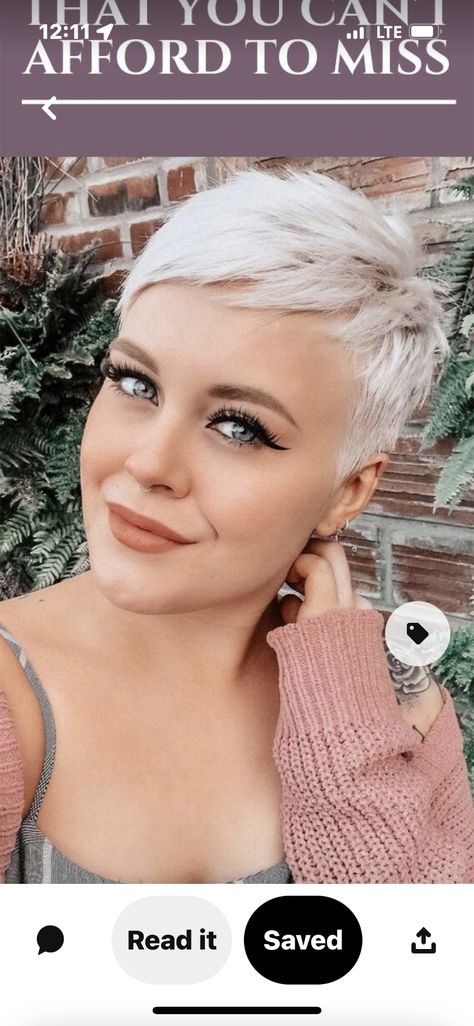 Undercut Haircut, Short Textured Hair, Pixie Undercut, Haircut Design, Short White Hair, Diy Wedding Hair, Stylish Short Haircuts, Short Hair Pixie Cuts, Haircut Designs