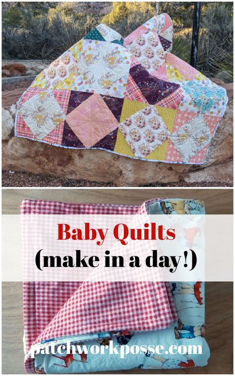 25  Easy Baby Quilts to Make in a Day 1 Easy Crib Quilt Pattern Free, Easy Baby Quilts For Beginners Simple, Easy Baby Girl Quilts, Easy Charity Quilts, Quilt As You Go Baby Quilt, Baby Quilts To Make In A Day, Free Baby Quilt Patterns Easy, Baby Boy Quilt Patterns Free, Baby Boy Quilts Ideas Free Pattern