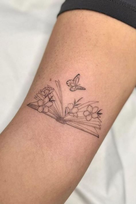 "These cute and dainty small tattoo ideas are perfect for anyone looking to add a subtle yet stylish design to their ink collection." Dainty Small Tattoos, Inner Elbow Tattoo, Small Fairy Tattoos, Small Dainty Tattoos, Inner Elbow Tattoos, Elbow Tattoo, Airplane Tattoos, Lady Bug Tattoo, Elbow Tattoos