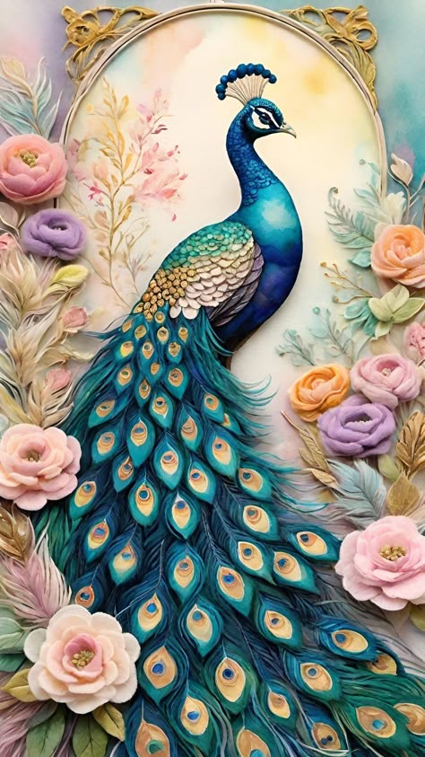 Peacock Mural Painting, Craft Work Ideas, Cute Murugan Images, Murugan Images, Truck Art Pakistan, Cartoons Krishna, Chinese Red Envelope, Peacock Drawing, Peacock Crafts