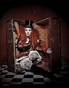 I have decided to pin this, because when we were first learn about physical… Steampunk Circus, Creepy Circus, Circus Vintage, Pierrot Clown, Circus Aesthetic, Halloween Circus, Creepy Carnival, Dark Circus, Send In The Clowns