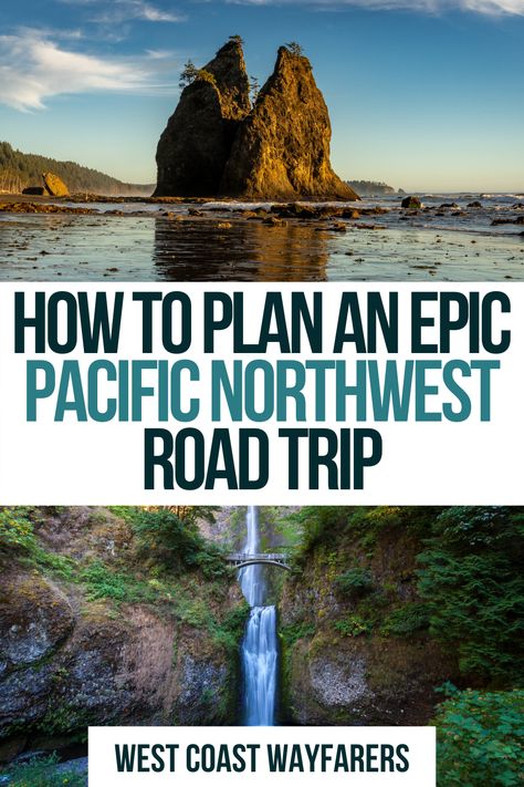 Plan an epic road trip in the Pacific Northwest that covers everything you need to do and see in the PNW. All from a Pacific Northwest Local. Save for when you're ready to plan your trip to the Pacific Northwest. Pacific Northwest National Parks Road Trip, Pacific Northwest Roadtrip, Pacific Northwest Road Trip 7 Days, Pacific Northwest Travel Itinerary, Pacific Northwest Trip, Pnw Road Trip Itinerary, Pnw Roadtrip, Pacific Northwest Road Trip, Northwest Road Trip