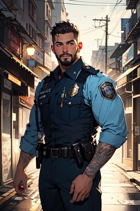 Police Art, Sci Fi Character Design, Smart Casual Menswear, Casual Menswear, Roleplay Characters, Cyberpunk Character, Ruffle Shirt, Men In Uniform, Character Design Male