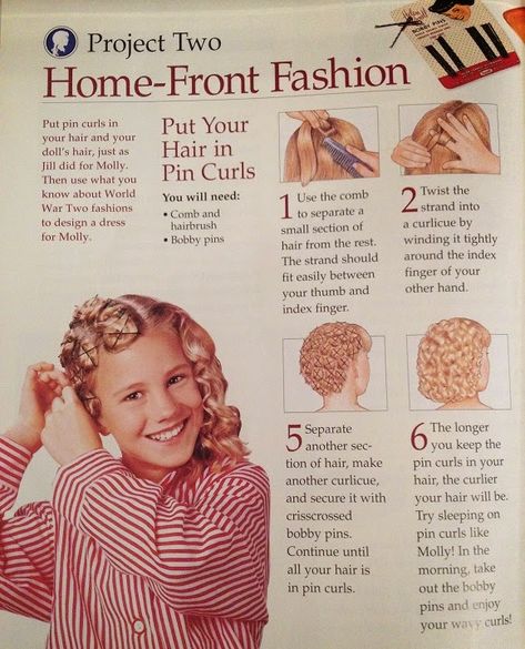 1940s pin curls tutorial Bobby Pin Curls, 1940s Curls, 1940 Hair, 1950 Hairstyle, Pin Curl Hair, Pin Up Curls, Trending Toys, Vintage Hairstyles Tutorial, Vintage Hairstyle