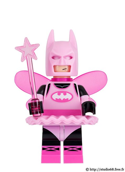 Pink Lego Batman, Fairy Batman, I Am Batman, Lego Batman Movie, Dc Comics Superheroes, Im Batman, Movie Series, Pink Tutu, Batman Movie