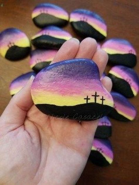 Vbs Crafts For Older Kids, Cute Rock Painting Ideas, Cute Rock Painting, Painted Canvases, Kids Camp, Rock Beach, Vbs 2024, Rock Painting Ideas, Vbs Ideas