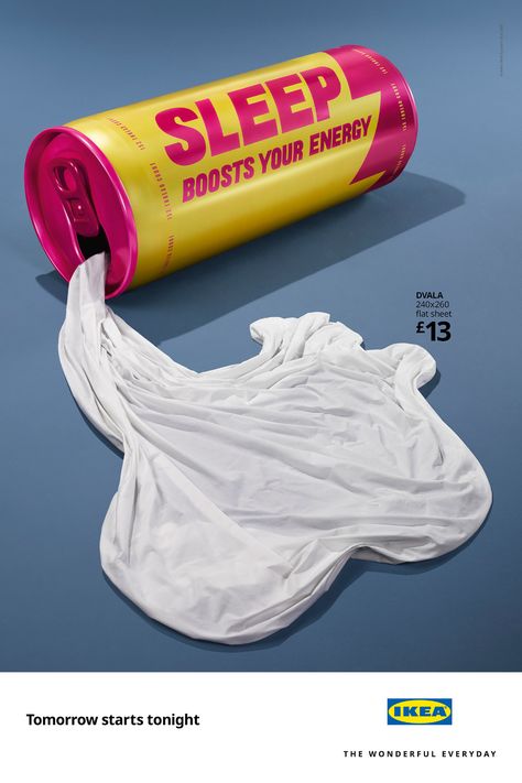 Ikea Spoofs Fad Products in Print Ads About the Wonders of Sleep | Muse by Clio Ikea Ad, Ikea Uk, Miss Jones, Foto 3d, Creative Advertising Design, 광고 디자인, Ad Of The World, Creative Advertising Campaign, Best Ads