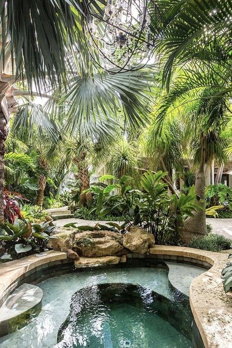 🌴 TROPICAL DREAMS on Pinterest & Instagram • POOLS (BEAUTIFUL) #tropicaldreamsonpinterest #pool #pools #swimmingpool #swimmingpools #beautifulpools #beautiful #instagood #instadaily #repost #pooldesign #swimming #pooltime #poolsofinstagram #summer #indoorpool #outdoorpool #luxurypools #piscina #poolpics Back Yard Ideas, Fun Garden Art, Oasis Design, Yard Inspiration, Whimsical Garden Art, Fire Pots, Tropical Backyard, Bird Bath Garden, Easy Backyard