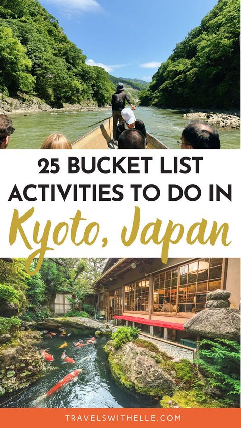 bucket list activities in Kyoto, Japan Kyoto Japan, Unique Things, Japan Travel, Trip Planning, Kyoto, Travel Inspiration, Bucket List, Tokyo, Things To Do