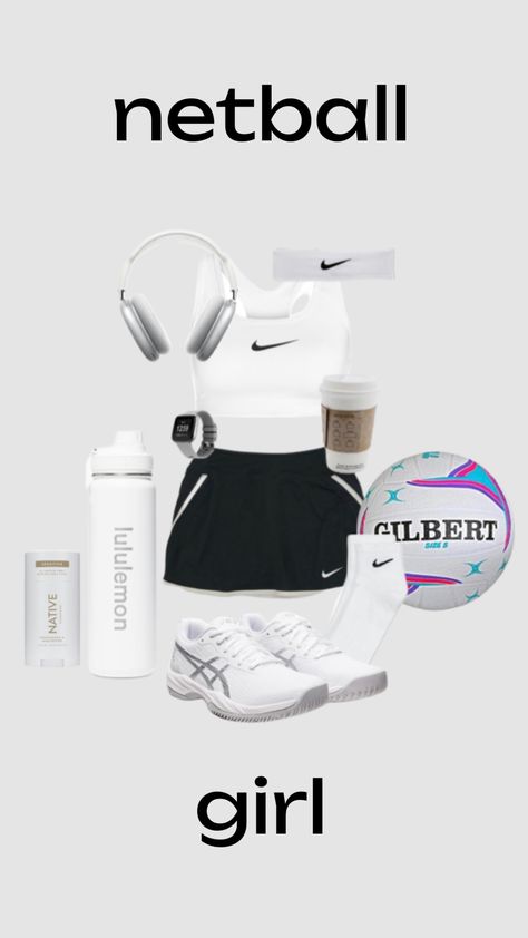 #sport #netball Netball Outfits, Netball Pictures, Netball Kit, Netball Uniforms, Netball Dresses, Teen Trends, Sporty Aesthetic, Soccer Outfits, Fitness Wear Outfits