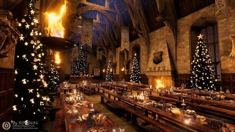 Aesthetic Christmas Harry Potter Wallpapers - Wallpaper Cave Harry Potter Christmas Wallpaper Desktop, Hogwarts Christmas Wallpaper, Harry Potter Christmas Wallpaper, Harry Potter 4k, Zoom Wallpaper, Hogwarts Great Hall, Christmas Wallpaper Hd, Christmas Desktop Wallpaper, Hall Wallpaper