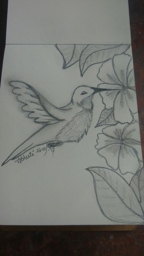 Cool Art Drawings Sketches Pencil Easy, Flower Drawing Inspiration, Healing Sketches, Full Page Drawings, Nature Drawing Ideas, Nature Drawings, Floral Sketch, Flower Drawings, Pencil Sketch Images