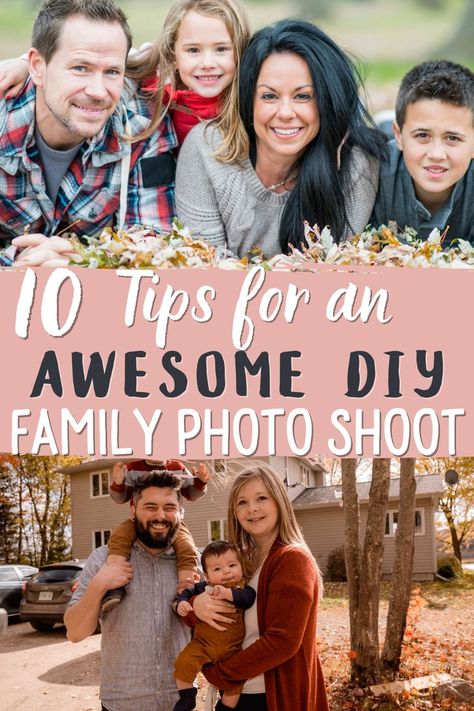 Diy Family Pictures, Diy Family Photos, Photo Shoot Tips, Family Portrait Poses, Professional Photo Shoot, Family Christmas Pictures, Family Photo Shoot, Family Photo Pose, Family Holiday Photos