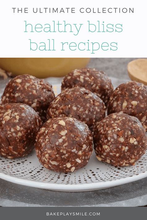 10 of the very best healthy bliss ball recipes - raw & guilt-free eating at it's best (and yummiest!!). Try them and you'll fall in love!  #bliss #balls #healthy #fit #recipes #best Bliss Balls Healthy, Cake Ideas Chocolate, Nutella Ice Cream Recipe, Chocolate Cake Ideas, Protein Balls Healthy, Nutella Ice Cream, Healthy Peanut Butter Cookies, Peanut Butter Brownie, Protein Balls Recipes