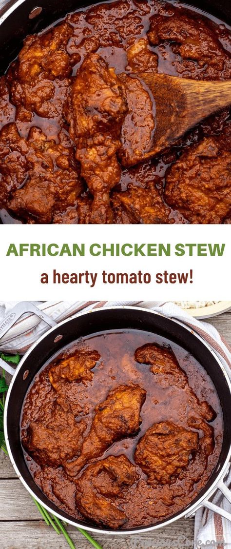 West African Stew, African Diaspora Food, West African Chicken Stew, African Stew Chicken, West African Chicken Recipes, African Chicken Stew With Fufu, Nigerian Beef Stew Recipe, African Beef Stew Recipes, African Goat Stew Recipe