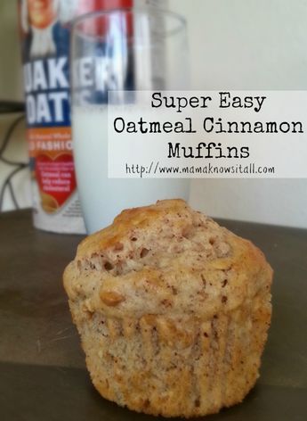 Check out these Easy Oatmeal Cinnamon Muffins by @INDI Design Jeter Cinnamon Oatmeal Muffins, Oatmeal Cinnamon, Easy Oatmeal, Cinnamon Muffins, Oatmeal Muffins, Easy Cinnamon, Crumpets, Think Food, Oatmeal Recipes