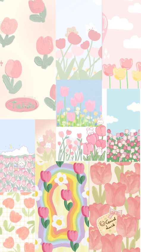 Pastel Wallpaper Collage, Preppy Wallpapers, Pastel Theme, Patterns Wallpaper, Wallpaper Collage, Abstract Art Wallpaper, Preppy Wallpaper, Cute Patterns Wallpaper, Pastel Wallpaper