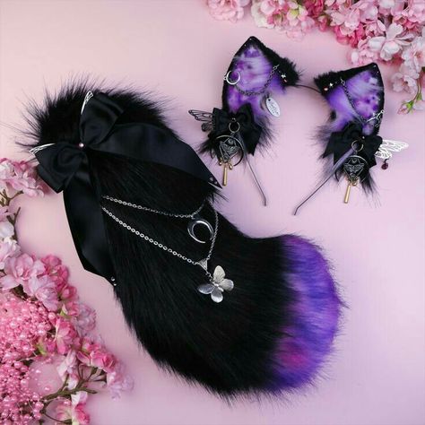 Fox Tail And Ears, Cat Ears And Tail Set, Bunny Ears And Tail, Wolf Ears And Tail, Ears And Tail Set, Fox Ears And Tail, Cat Ears And Tail, Wolf Clothing, Fursuit Tutorial