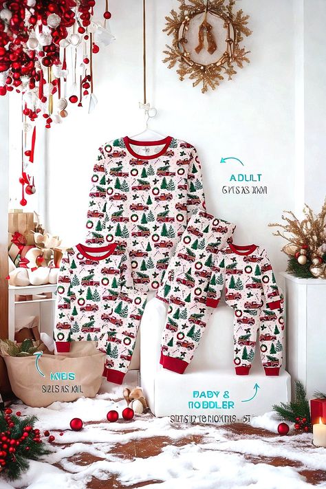 The Childrenâ€™s Place Family Matching, Christmas and Holiday Pajama Sets, Cotton Family Matching Christmas, Holiday Pajamas, Pajama Sets, Family Matching, Pajama Set, Pajamas, For Free, Christmas