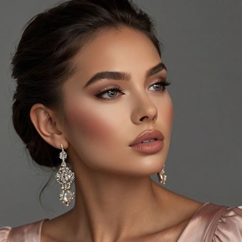 Shine as a wedding guest with this elegant makeup look! 💍✨ Achieve a flawless, long-lasting finish that’s perfect for celebrating all day. Want more wedding-ready beauty inspiration? Tap the link in bio for the ultimate guide! #WeddingGuestGlam #ElegantMakeup #FlawlessFinish #BeautyInspo #WeddingReady #makeup #weddingmakeup Evening Bride Makeup, Makeup For Wedding Guest Classy, Makeup For A Wedding Guest, Makeup Looks Wedding Guest, Guest Wedding Makeup, Simple Wedding Guest Makeup, Elegant Makeup Looks Classy, Makeup Almond Eyes, Wedding Makeup For Hooded Eyes