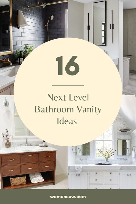 bathroom vanity ideas modern simple Bathroom Vanity Set Up, Bathroom Design White Vanity, Styling A Bathroom Vanity, Furniture Vanity Bathroom, Bathroom Cabinet Ideas Bath Vanities, Guest Bathroom Vanity Ideas, 36 Inch Vanity Bathroom Ideas, Two Sink Vanity Ideas, Bathroom Vanity Ideas Modern