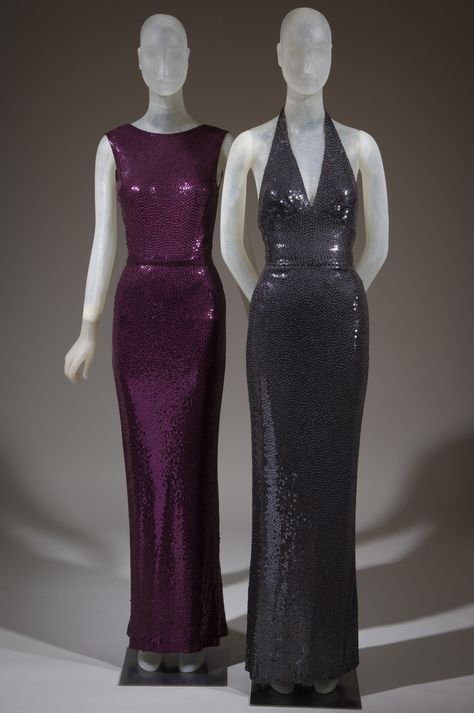 Purple Mermaid Dress, Norman Norell, Fashion History Timeline, Fashion Institute Of Technology, 1960s Outfits, Fairytale Fashion, Fashion Institute, Evening Gowns Elegant, American Fashion