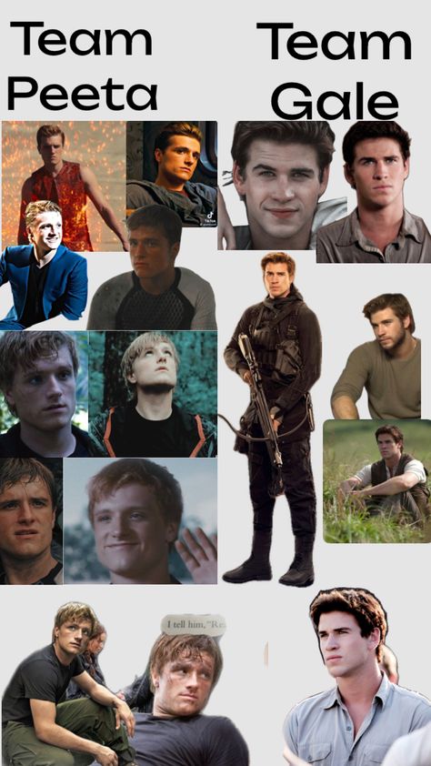 Team Peeta or team Gale? Team Peeta, Team Gale, Hunger Games