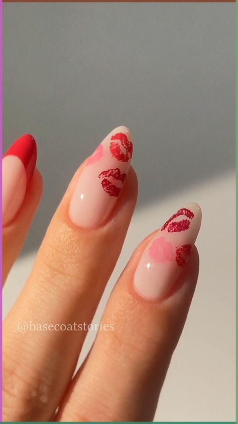 Quick Nail Art, Gel French Manicure, Hello Nails, Kiss Nails, Romantic Nails, Her Nails, Pink Nail, Simple Nail Designs, Nail Art Hacks