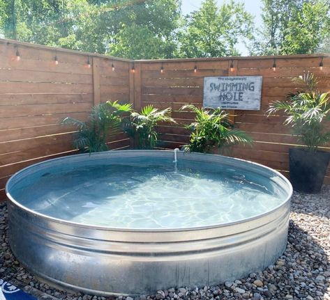 Deck Around Stock Tank Pool, Heat Stock Tank Pool, Stock Tank Fountain, Wading Pool Backyard, Stock Tank Pool Cover Ideas, How To Heat A Stock Tank Pool, Saltwater Stock Tank Pool, Heated Stock Tank Pool, Stock Tank Pool Cover