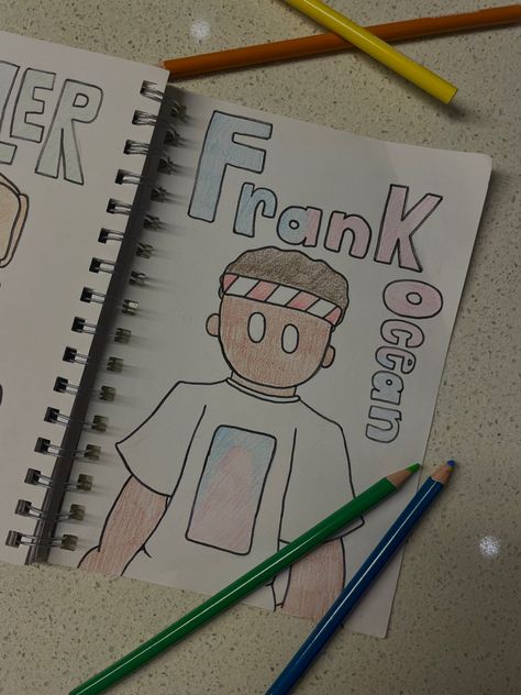 drawing frank ocean art Frank Ocean Drawing Easy, Frank Ocean Cartoon, Frank Ocean Sketch, Jaida Bunni, Frank Ocean Drawing, Frank Ocean Art, Ocean Doodles, Canvas Sketch, Easy Graffiti