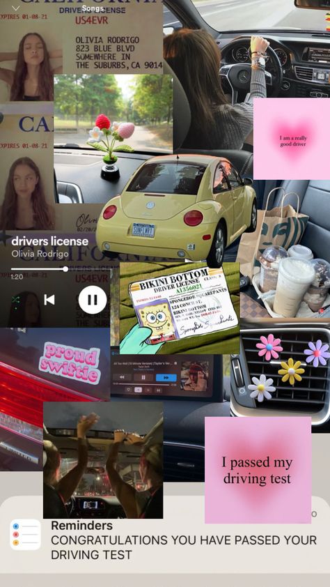 Get Driving License, Driving Test Motivation, Drivers Lisence Manifest, I Will Pass My Driving Test Manifestation, Manifest Passing Driving Test, Getting Driving License Aesthetic, Drivers Lisence Vision Board, Passing Driving License Aesthetic, Manifesting Passing Driving Test