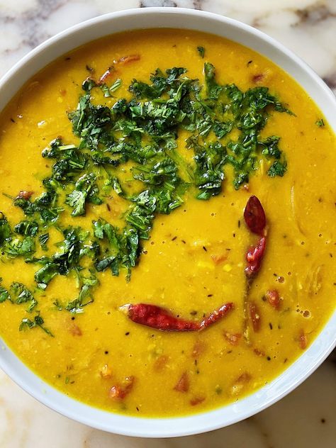 Dahl Recipe Indian, Toor Dal Recipe, Dahl Recipe, Toor Dal, Healthy Popcorn, South Indian Style, Using A Pressure Cooker, Dal Recipe, Most Popular Recipes