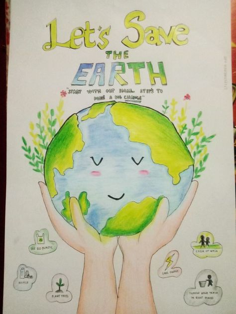 Clean Earth Green Earth Poster, Save Our Planet Posters, Earth Poster Making, Save Our Earth Poster, Save The Earth Poster Drawing, Save Earth Poster Drawing, Globalisasyon Poster, Save The Earth Poster, Save The Planet Poster