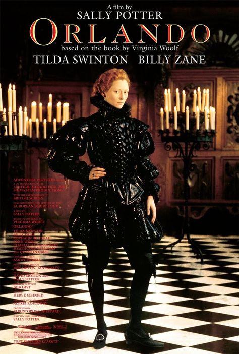 Tilda Swinton in "Orlando" based on the book by Virginia Woolf. Description from pinterest.com. I searched for this on bing.com/images Orlando Film, Jimmy Somerville, Film Rio, Sandy Powell, Adventure Picture, Billy Zane, Beau Film, Fritz Lang, Tilda Swinton