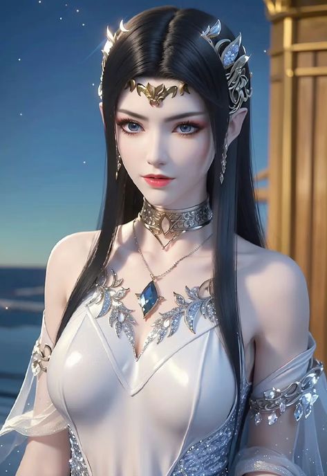 Medusa Anime, Moonglow Necklace, Queen Medusa, Cai Lin, Xiao Yan, Yun Yun, Queen Anime, Battle Through The Heavens, Chinese Donghua